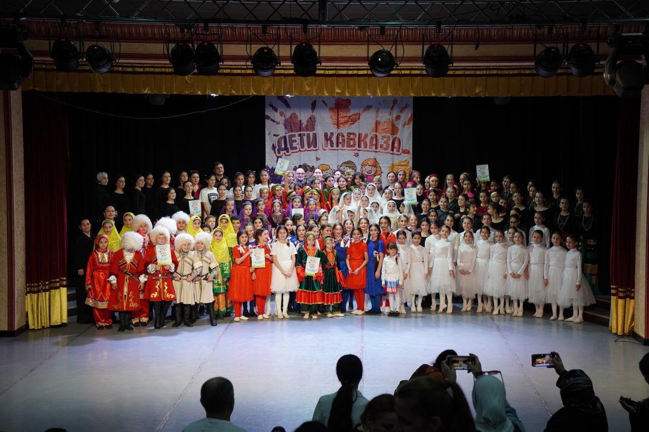 Ежегодный фестиваль «Дети Кавказа за мир на Кавказе» прошел в Махачкале